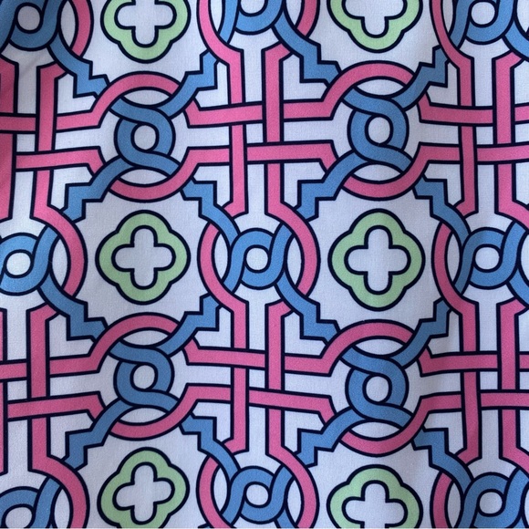 GOLFTINI • Candy Land Patterned Golf Skort Size 4 Long Batik Geometric - Picture 2 of 15